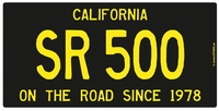 XT500us US License Plate SR 500